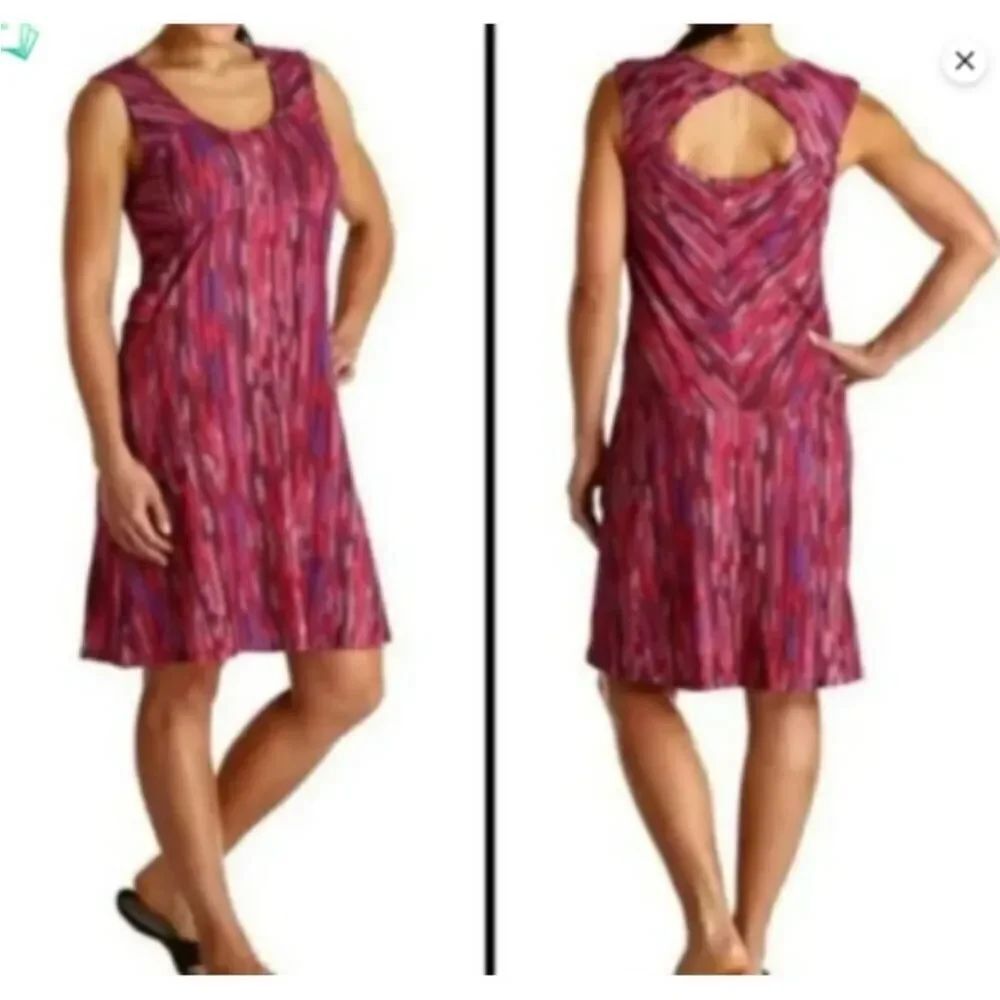 Prana Azalea Rainblur Alec Dress Women Size M